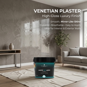 Pintura de Pared de Yeso Veneciano, Revestimiento Decorativo de Yeso Pulido, Acabado de Estuco Veneciano con Aspecto de Mármol, Yeso Liso - Product Image 5