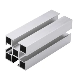 模块化组装铝型材4040欧洲标准阳极氧化铝型材挤压40x40铝型材