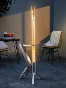 Chauffe-terrasse extérieur à granulés de bois, poêles à granulés de camping, poêle fusée, foyer - Product Image 2