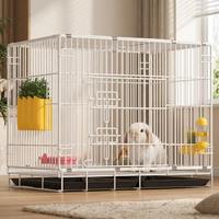 Cage à lapins pliable en fer de haute qualité, personnalisable, pour usage domestique, intérieur, petit et moyen format, pour lapins et voitures, vente en gros, usine OEM
