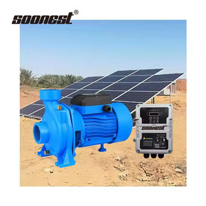 SOONEST Surface Solar Water <b>Pump</b> 4 Inch 4HP Three Phase Agriculture Irrigation Booster Centrifugal Water <b>Pump</b> According to Power - Product Image 3