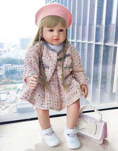 Jouet pour enfants vivant réaliste corps en Silicone bébé 60Cm vinyle souple réaliste nouveau-né poupées Reborn pour garçon filles - Product Image 6