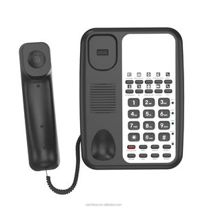 โทรศัพท์สำหรับโรงแรมโทรศัพท์แบบมีปุ่มหมุนเร็ว8ปุ่มสำหรับห้องรับรองแขก ACE-8902IP ปรับแต่งโลโก้ได้ - Product Image 1