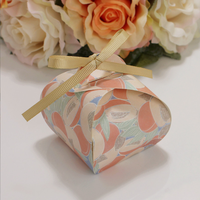 Nouvelle Tendance 2025 : Boîtes Cadeaux de Mariage en Carton Ondulé Écologiques et Portables, Design Moderne de Luxe avec Revêtement UV, Idéales pour le Sucre
