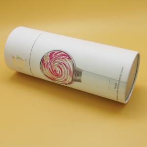 Boîte ronde en papier personnalisée de luxe, vente en gros de tubes cylindriques en carton - Product Image 5