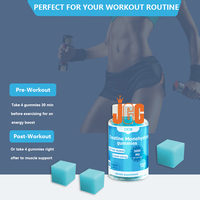 Supplément OEM pré-entraînement pour hommes femmes 5000mg Créatine Monohydrate Gummies Baies mélangées Saveur sans sucre Creatina