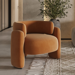 Sillas nórdicas de lujo de cuero dorado de madera <span class=keywords><strong>para</strong></span> banquetes, bodas, fiestas, <span class=keywords><strong>eventos</strong></span>, muebles de Hotel de terciopelo modernos duraderos <span class=keywords><strong>para</strong></span> sala de estar - Product Image 5