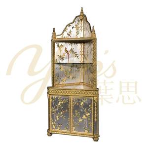 <span class=keywords><strong>Yips</strong></span> LD-1203-0114 Rose Princess Series Handpainted พืชและนกห้องนั่งเล่นคลาสสิกมุมตู้ - Product Image 1