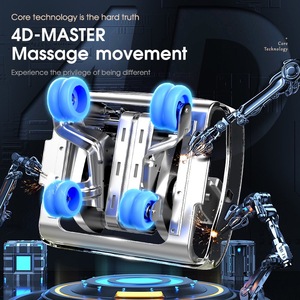 2025 Tốt Nhất Sang Trọng 3D 4D Sl Theo Dõi Không Trọng Lực Massage Chân Ghế Đầy Đủ Cơ Thể Giá Sl Theo Dõi Cơ Thể Quét Quảng Châu Thâm Quyến 2024 - Product Image 4