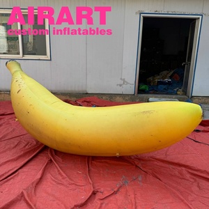 Plátano inflable gigante de 3m personalizado para supermercado de frutas promoción al aire libre con logotipo personalizable - Product Image 5