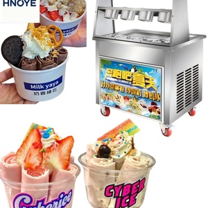 Máquina comercial de acero inoxidable de doble sartén para hacer rollos de <span class=keywords><strong>helado</strong></span> frito, ideal para tiendas de snacks - ¡Gran oferta 2026! - Product Image 6