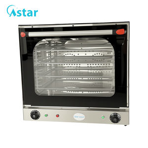 रोटी और केक इलेक्ट्रिक परिप्रेक्ष्य के लिए उच्च गुणवत्ता 4-ट्रे वाणिज्यिक बेकरी संवहन ओवन उपकरण - Product Image 3