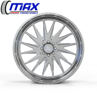 Jantes forgées pour camion à déport négatif 24x14 26x14 28x14, jantes à grand rebord pour Ford Super Duty, Ram 2500, GMC 2500HD, personnalisées