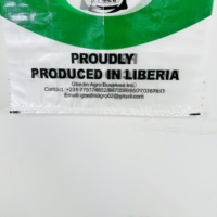 Sac tissé en polypropylène laminé BOPP pour emballage de riz, protection naturelle, 25 kg, 50 kg
