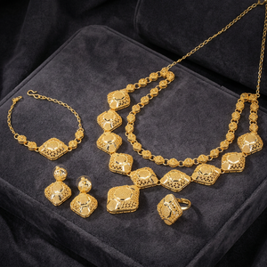 Collares de microformación chapados en oro para bodas y ocasiones especiales, regalo de joyería para mujeres, cobre y latón, Chapado En Oro Laminado - Product Image 3