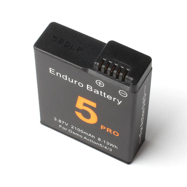RingTeam Factory Direct Sale 2100MAH 3.87V Osmo Action 5 Pro/4/3 8.13Wh Battery for Extreme Plus Camera in Stock
