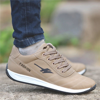 Chaussures de sport pour hommes, confortables et abordables, pour la marche, le tennis, l'athlétisme et la course, en PU blanc, collection Printemps