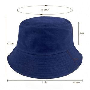 Chapeaux Bob en Coton Personnalisables avec Logo pour Hommes et Femmes - Chapeaux de Pêche d'Extérieur Anti-UV, Cadeau Promotionnel - Product Image 2