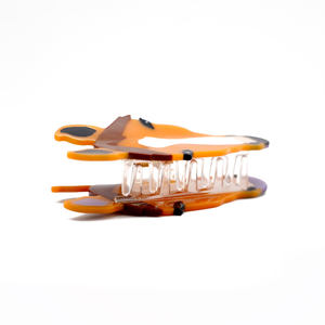 Pinza de Pelo con Forma de Cabeza de Caballo 3D Realista, de Acetato, con Acabado Brillante y Dientes Antideslizantes, Unisex - Product Image 5