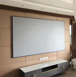 Écran de projection de Y-120 "4K HD gris doux maison chambre cinéma projecteur cadre écrans cadre fixe écran mural - Product Image 3