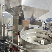 Machine de capsulage automatique pneumatique pour bouteilles et aérosols en acier inoxydable, avec moteur à pompe haute précision, pour métal et plastique