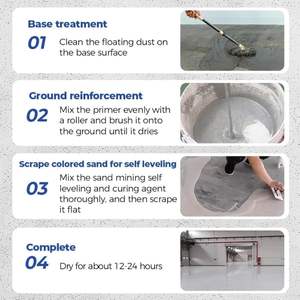 LSY-900 בצבע חול אפוקסי ציפוי אפוקסי עמיד בפני רצפות בטון - Product Image 5