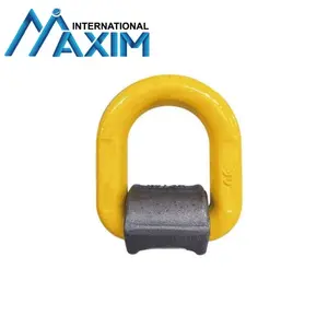 Heavy Duty Powder Coating Welded D Type Link Grade 80 Lifting Point D Ring