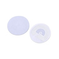 Étiquettes souples radiofréquences RF 40x40 mm (8,2 MHz) antivol pour supermarchés, cosmétiques, autocollants de sécurité EAS CN