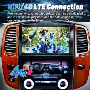 Android 13 DSP Car Radio Multimedia Video Player for Land Cruiser 100/Lexus LX470 2002-2007 with CarPlay <b>GPS</b> <b>Navigation</b> - Product Image 6