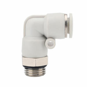 Nueva Válvula de Estrangulamiento de Acero Inoxidable, Latón y Plástico PC con Acoplamiento Rápido, Rosca G, APC6-M5 SPC8-G01, Curva PL10-G02, Válvula de Estrangulamiento SL6-02 - Product Image 4