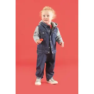 Veste à capuche en jean Larkwood, merchandising personnalisé, fabriqué en Chine, modèle 26954_LW750 - Product Image 2