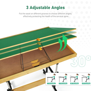 Design Atacado Altura Ajustável Jigsaw <span class=keywords><strong>Table</strong></span> Desk Mobiliário doméstico Redação de luxo Desk para estudantes em casa - Product Image 4
