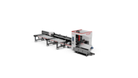 Machine de découpe laser à fibre pour tubes métalliques à chargement et déchargement automatiques 6012 6016 6022 6032 6035 6040 6052