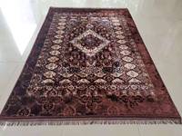 Tapis en vison imprimé et gaufré, style indonésien, tendance