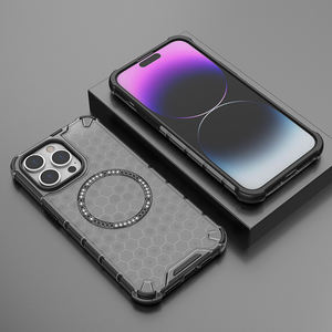 <span class=keywords><strong>Funda</strong></span> de teléfono transparente a prueba de golpes de lujo para Iphone 12 13 14 15 16 Pro Max <span class=keywords><strong>funda</strong></span> trasera magnética de carga inalámbrica <span class=keywords><strong>Funda</strong></span> - Product Image 1