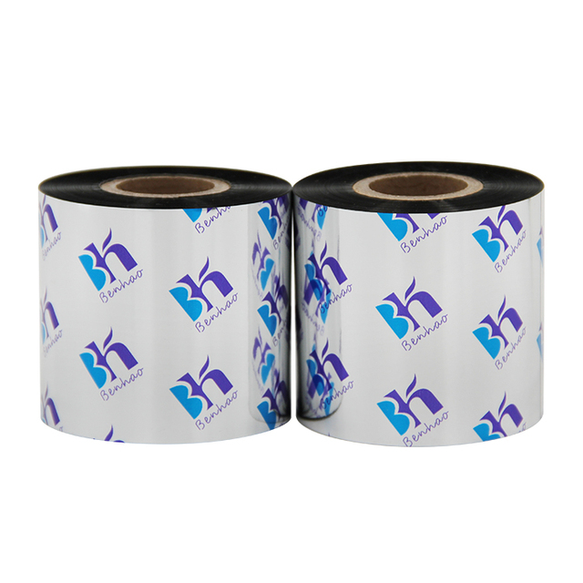 Factory Suppliers Wax Resin Thermal Transfer Ribbon Wash Care Resin Ribbons Compatible for Thermal Label Printers