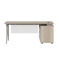 Le dernier bureau de direction de luxe, bureau de travail en forme de L pour les cadres