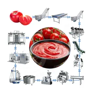 Linha de Máquina para fazer Molho de Tomate ORME Pequena Pasta de Tomate Ketchup Linha de Produção para venda