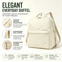Sacs à langer pour tout-petits en cuir PU imperméable et durable, écologiques, avec logo personnalisé 2026, sacs à dos pour maman et bébé avec sangle de poussette