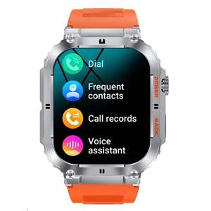 K57 PRO Smartwatch 1.96 Inch Full <strong>Touch</strong> <strong>Screen</strong> Wearable Devices Long Standby 400 MAh Fitness BT Calling Sport <strong>Smart</strong> <strong>Watch</strong> K57pro - Product Image 1
