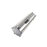 Réservoir d'air en aluminium 5.5L pour accessoires de pneumonie de voiture 3/8 ou 1/4 NPT Port 140*420mm