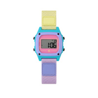 Montre de sport unisexe Happy Camper Classic, bracelet en nylon résistant à l'eau, affichage LED, alarme, boîtier carré luxueux - un charme chic et amusant