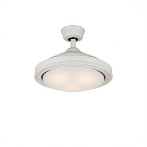 Ventilateur de plafond intelligent encastré avec éclairage, 42 pouces, moteur DC, télécommande, sans pales, pour chambre à coucher - Product Image 1