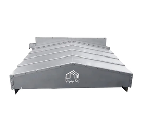 Couvercle de protection de guidage télescopique CNC en acier inoxydable avec bouclier de soufflet personnalisable du fabricant indien - Product Image 1