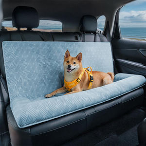 Cooling Travel Polster Sicherheit Rücksitz bezug Großes Hunde autos itz bett Blau mit Kopfstütze-Chill Rover - Product Image 1