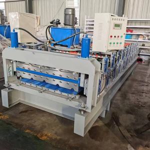 뜨거운 프로모션 지붕 클릭 시트 만들기 기계 지붕 타일 만들기 기계 8000 루핑 시트 만들기 기계 비용 - Product Image 3