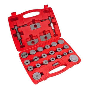 Herramientas Automotrices, Kit de Herramientas para Rebobinar Frenos de Disco, 27 Piezas, Universal, Acero al Carbono Medio, Plateado, Hecho en Taiwán, OEM/ODM Alfa - Product Image 2