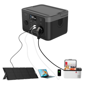 Centrale Électrique Solaire Portable d'Urgence PUFA pour Extérieur, Rechargeable, 300W 500W 1500W 2400W 3000W, Générateur d'Énergie pour Camping - Product Image 1