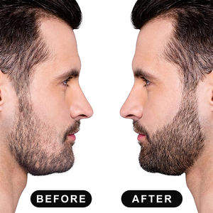 Produits populaires Stylo à barbe professionnel pour hommes Stylo de remplissage tout-en-un Pointe à quatre volets Stylo à <span class=keywords><strong>teinture</strong></span> pour barbe brune noire - Product Image 6