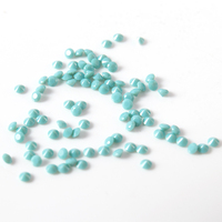 Lot de pierres nanosallines résistantes aux hautes températures, pierres naturelles, coupe ronde, couleur bleu et vert, turquoises, prix d'usine